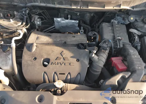 2014 Mitsubishi Outlander Sport Es из США, поврежденный, VIN 4A4AP3AU0EE030184